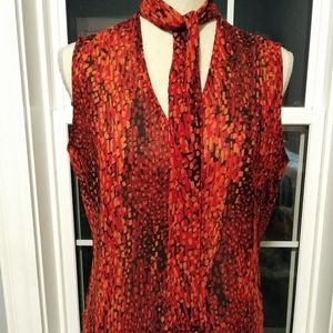 New York & Co sleeveless blouse